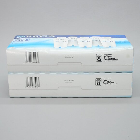 Two - 5 Packs (10) Brita 636011 Replacement Water Filters Pitchers & Dispensers - Picture 8 of 9